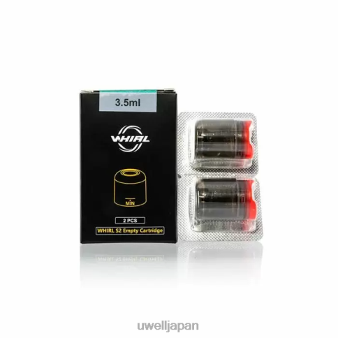 UWELL WHIRL S2 カートリッジ(3.5ml)(2本パック) | UWELL Shop 3.5ml J0X2T248