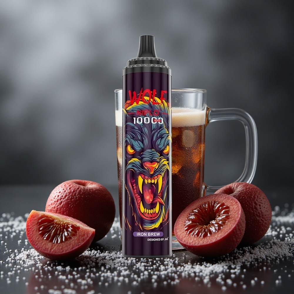 JNR Wolf Niplo 10000 パフス 鉄醸造 20ml 0%/2%/5%ニコチン